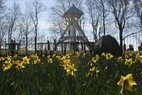 Klokkestoel Mirns in voorjaar